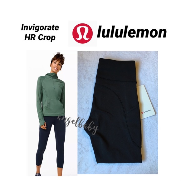 Lululemon Invigorate HR Crop!